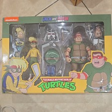 NECA Teenage Mutant Ninja Turtles Zach and Smash 7 in Action Figure New 2 Pack