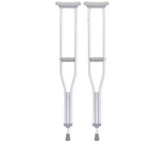 Adult Tall Aluminum Crutches- BRAND NEW