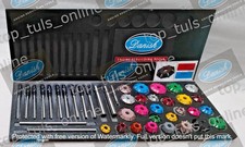 43x Valve Seat Cutter Kit Carbide Tiped Metric Vintage And Modern Engine Heads