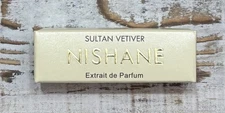 Sultan Vetiver by Nishane Extrait De Parfum 2ml Vial Spray New Factory Sealed