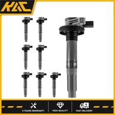 8Pcs Ignition Coil Fits 2011-2016 Ford F-150 and 2011-2015 Mustang 5L V8 UF622