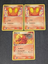 Magcargo 37/107 & Slugma 74/107 x2 EX Deoxys on eBay