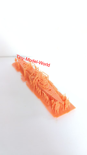 3D-printed 1/2000 KMS Roon Cruiser unpainted model kit | eBay