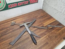 #4 - Set of Antique Slater's Slate Roofing Tools - Hammer, Ripper, Anvil