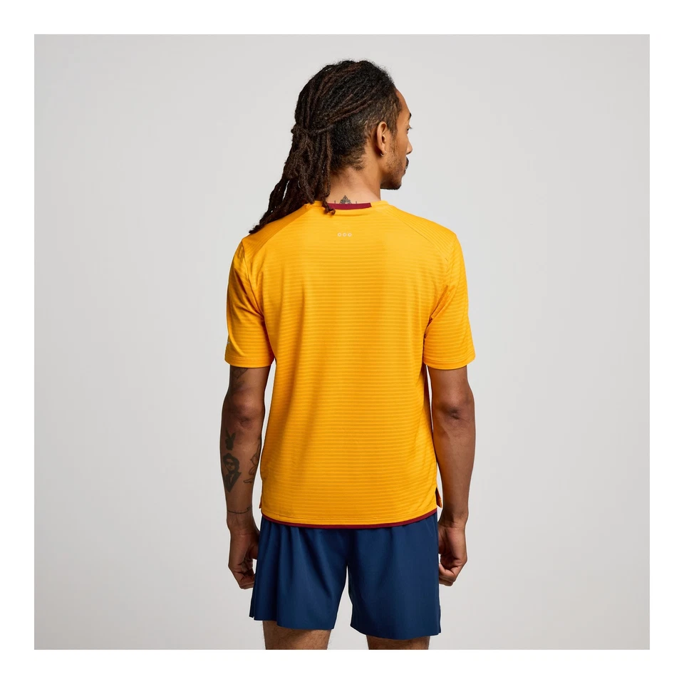 Ropa Saucony Kinvara Hombre Manga Corta Peel S Foto 2 de 4