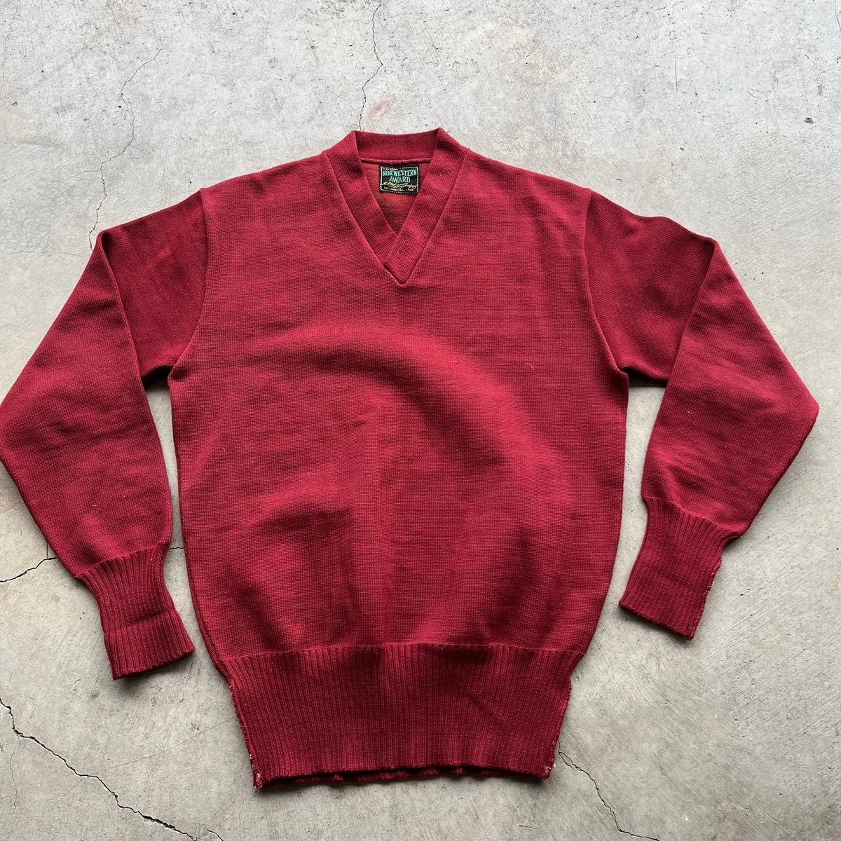 トップス 50s Vintage lace up wool pullover shirt 50s Vintage lace up wool pullover shirt 【公式通販】