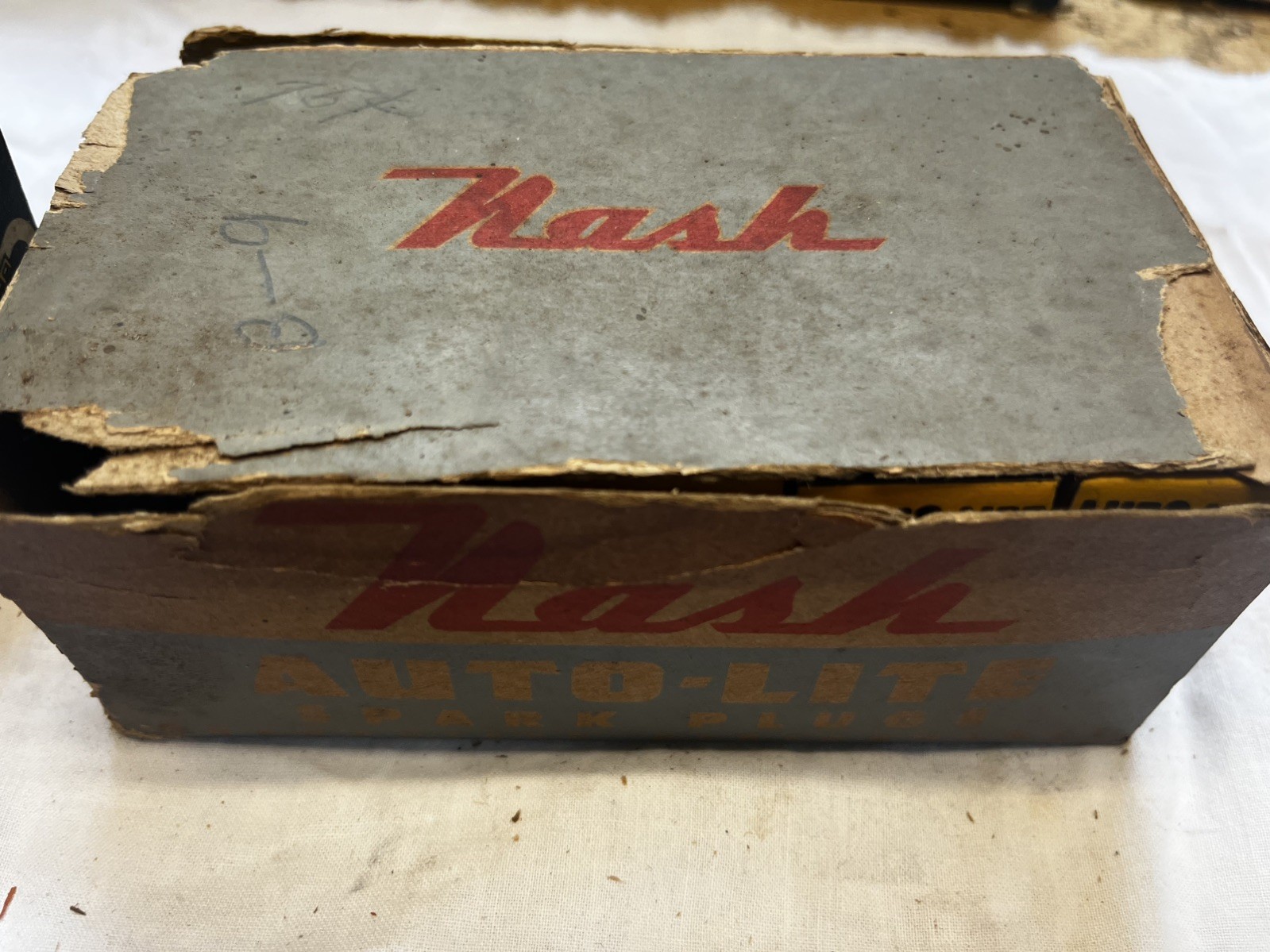 New Old Stock Autolite Spark Plug A-11 14mm Original Box set of 10