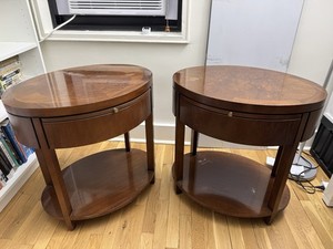 Baker Furniture Night Stand 2 Pieces End Table