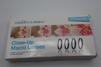 58mm Close-up Filter Set(+1,+2,+4,+10) Professional Macro Filter for Camera lens