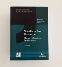 NotarFormulare Testamente 7. Auflage inkl. Do...