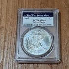 2002-W American Silver Eagle PCGS MS69 West Point