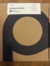 Poly Voyager 4220 UC Wireless Headset. New In Box
