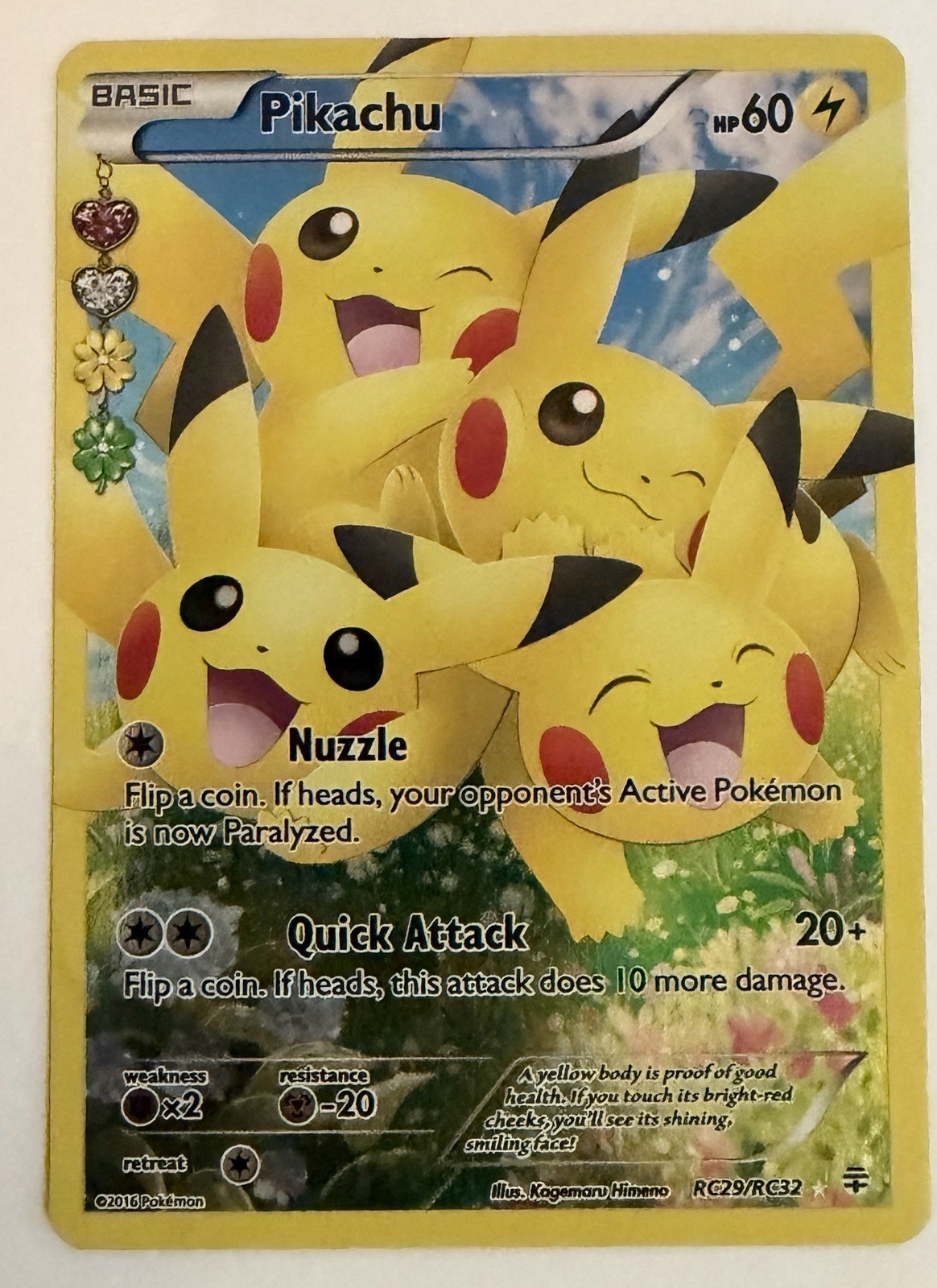 Pokemon - Pikachu - RC29/RC32 Generations Radiant Collection - Ultra Rare - LP