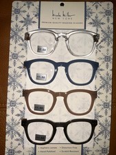 NICOLE MILLER NY Premium Quality set of 4 reading Glasses 1.50 NWT