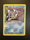 Dark Gyarados Holo Rare 1st Edition 8/82 Team Rocket Pokémon WOTC 2000 LP raw