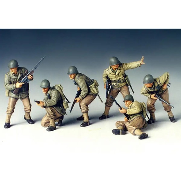 1:35 Wwii Fig.-Set Us Infant. Angriff(6)-image