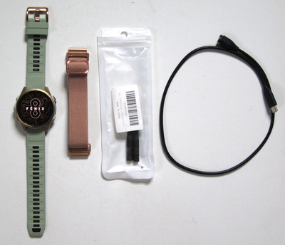 Garmin Fenix 8 AMOLED Sapphire GPS Watch - Soft Gold, 43mm