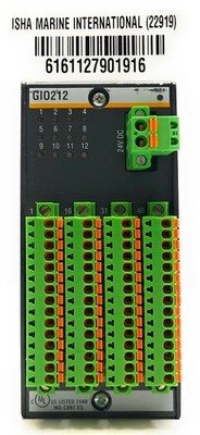 Bachmann GIO212 Plc Digital Eingabe Ausgabe Modul 394654.033