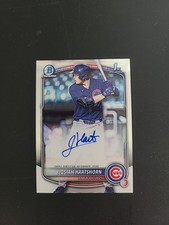 2025 Bowman Draft - Chrome Prospect Autograph Josiah Hartshorn #CPA-JHA (AU, RC)