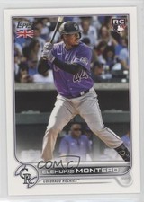 2022 Topps UK Edition Elehuris Montero #102 0a6