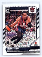 Trent Forrest 2024-25 Donruss EuroLeague #52 Optic White Sparkle