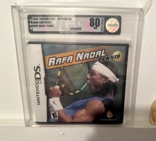 Rafa Nadal Tennis Pro Nintendo DS 2006 Game Gameboy NEW VGA 80 Rookie Net