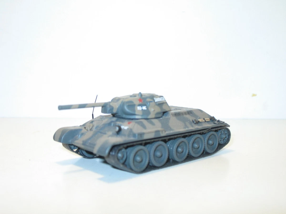 Miniature Char Russe T34/76 - Solido 1:50 - Véhicule Militaire URSS Métal - Occasion