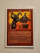 Goblin War Drums - Fifth Edition - LP - MTG Magic - Common - Red Enchantment