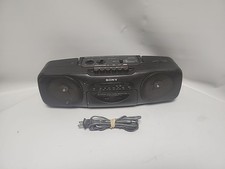 Sony CFS-B11 Boom Box Radio Works ,Cassette Does Not - REPAIR OR PARTS ONLY