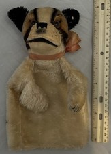 1950s Steiff Mastiff Hand Puppet