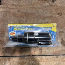 Marpac 7-0901 Macerator Waste Pump 10GPM Boat Marine RV Camper Jabsco 18590-2092