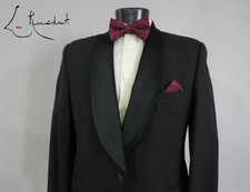 Briggs LTD Made in England shawl style black one button Tuxedo jacket 42 R