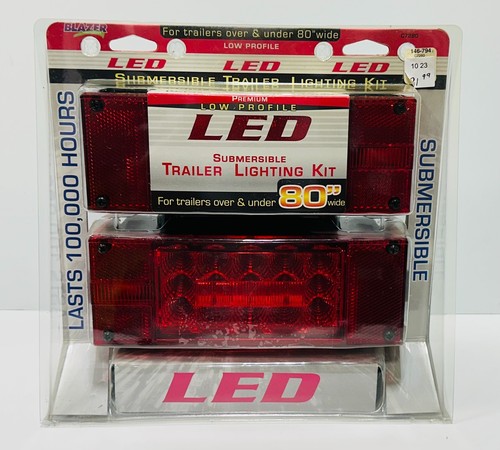 Blazer International Kit Luci LED Basso Profilo Sommergibili Rimorchio C7280 100K ore