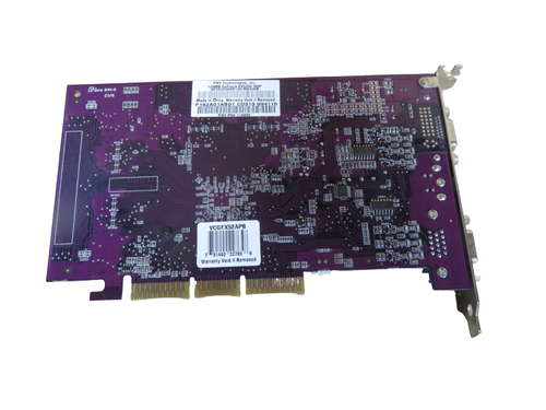 PNY GeForce FX 5200 128MB DDR AGP VGA S-Video Graphics Card VCGFX52APB Vintage - Picture 3 of 3