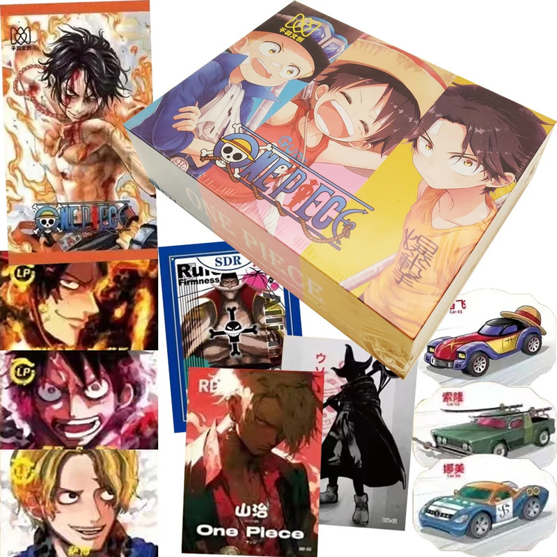 Caja de refuerzo de juego de cartas coleccionables de una pieza de anime nuevo sellado Kayou CCG