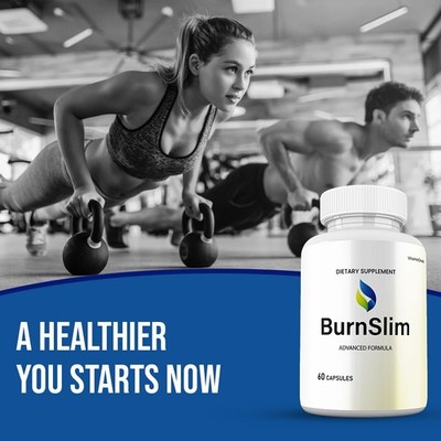 BurnSlim Capsules, Max Strength, Burn Slim Natural Supplement (1