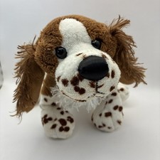 Ganz Webkinz Springer Spaniel Dog 9" Plush Puppy Stuffed Animal HM170