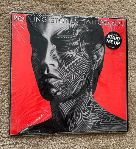 ROLLING STONES * Tattoo You * LP Hype Stkr & Inner Sleeve * Shrink Wrap VG++ NM-