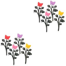 2 Pack Decorative Garden Fence Border Agricultural Fencing Plastic