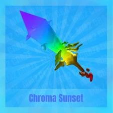 Chroma Sunset Knife (NEW) Murder Mystery 2 | MM2 | Cheap + Fast