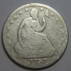 1858-O Liberty Seated Silver Half Dollar - 50C - No Reserve!