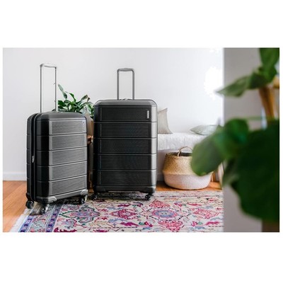 Stratum 2.0 Carry On Spinner Luggage - Jet Black