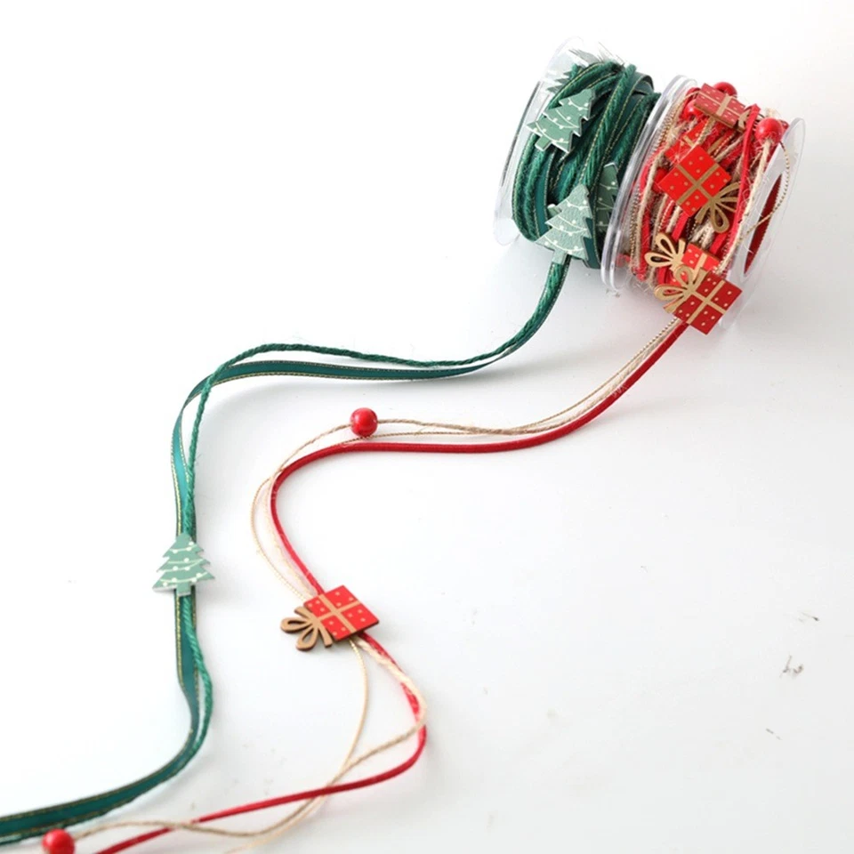 Creative handmade Christmas decoration ribbon, angel gift, ribbon gift packaging - Image 3 of 4