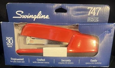 Swingline 747 Business Full Strip Desk Stapler Office Space Rio Red 74736