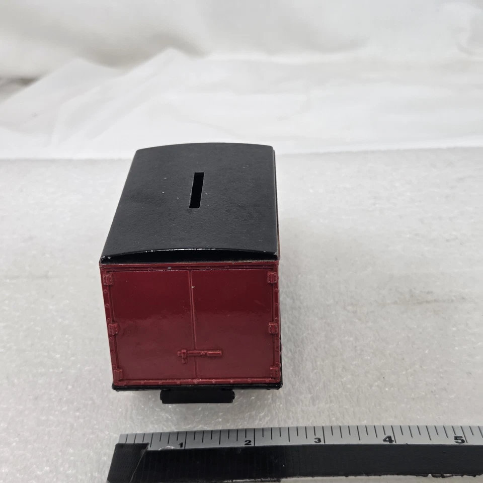  Lot of 3 ERTL 1926 Mack Bulldog Die-Cast Truck Banks—Deere, TSC, Red Panel - Image 4 of 4