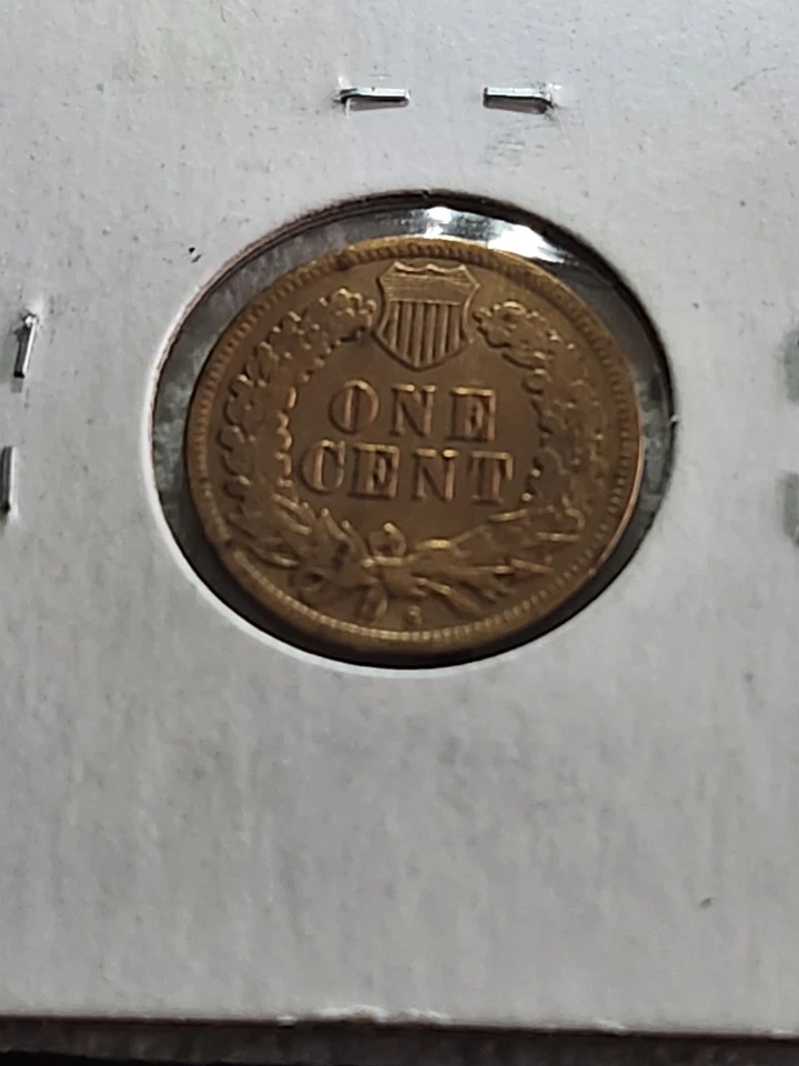 1908-S San Francisco Mint Indian Head Cent Uncirculated with Good Luster #J10 - Image 4 of 4