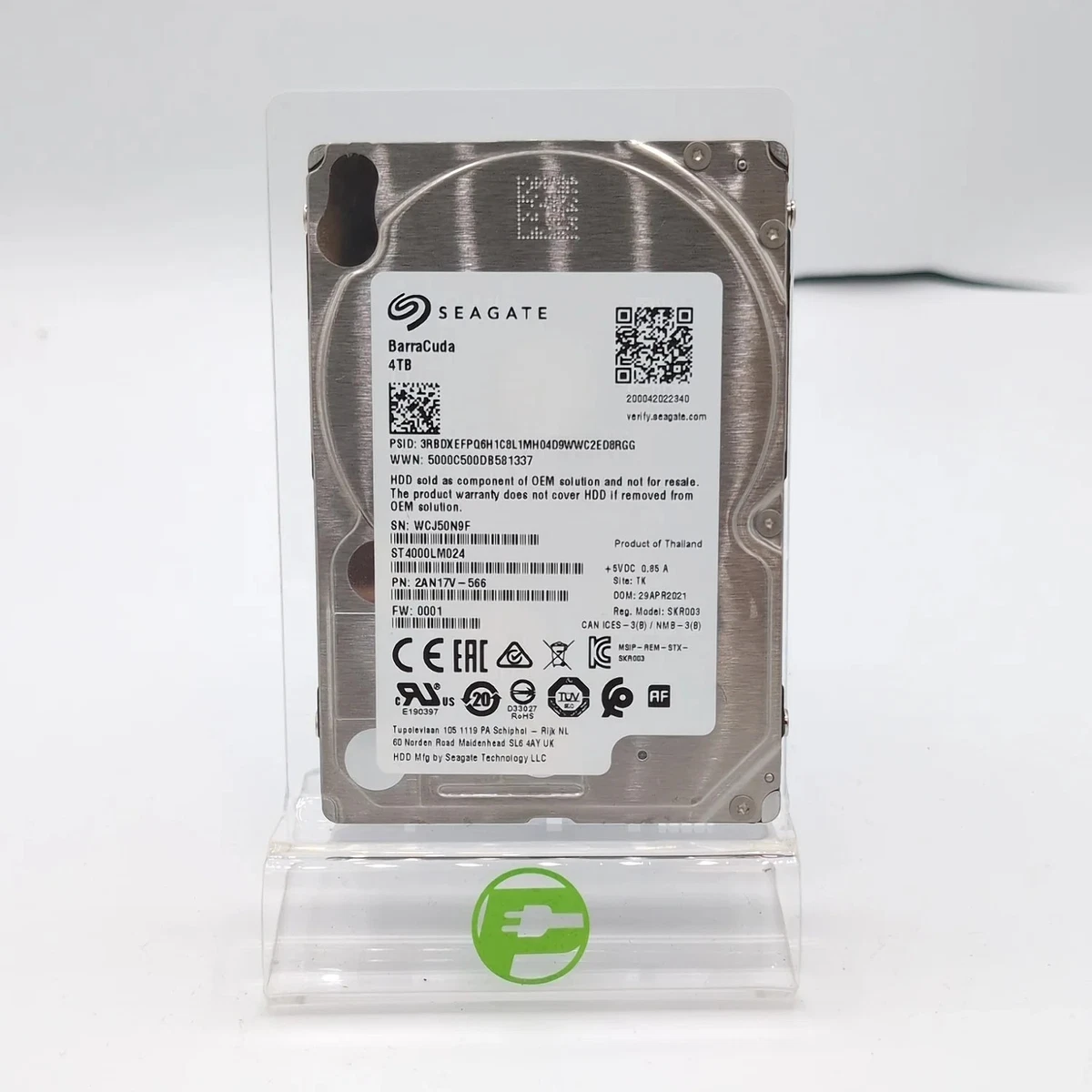 25+ Seagate 2.5 in Form Factor Internal Hard Disk Drives 4 TB
