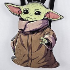 The Child Star Wars Baby Yoda Grogu The Mandalorian Plush Backpack Bag Cosplay