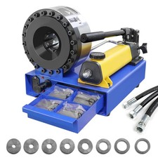 Used 1/8 1 Hydraulic Hose Crimper With 8 Set ...