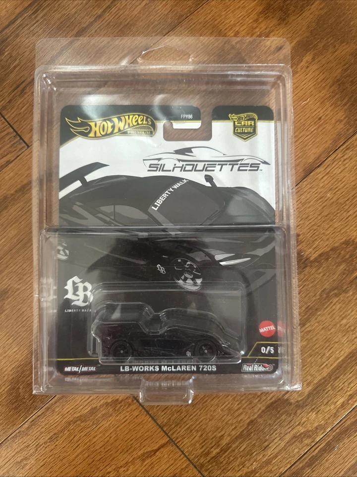 2025 McLaren 720s Premium Hot Wheels Chase 0/5 Silhouettes LB-Works LBWK - NEW - Image 2 of 3